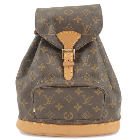 Montsouris MM Monogram Canvas Backpack - Picture 1 of 11
